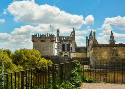 Castillo de Almodóvar del Río, Córdoba, arquitectura, Andalucía, España