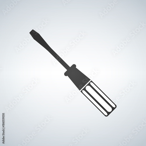 Screwdriver icon vector