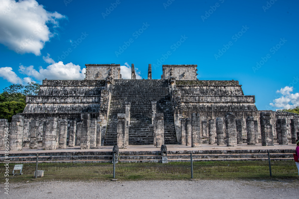 Ancient Mayan Pyramid 