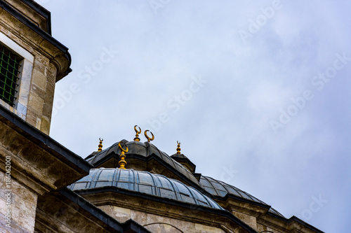 Domes of famous Fatih mosque