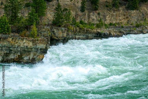 Kootenai River at Kootenai Falls, Montana