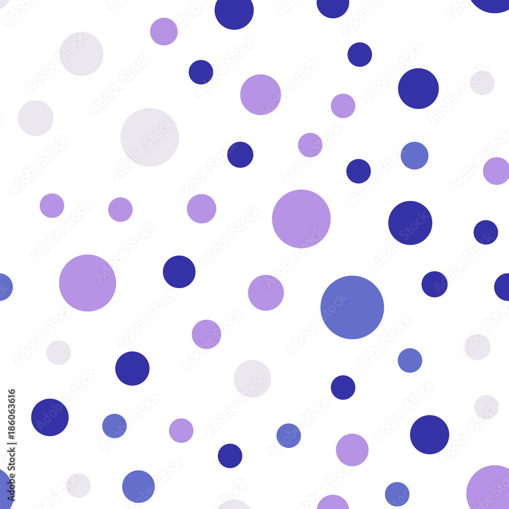 Colorful polka dots seamless pattern on white 27 background. Classy classic colorful polka dots textile pattern. Seamless scattered confetti fall chaotic decor. Abstract vector illustration. Colorful polka dots seamless pattern on white 27 background. Classy classic colorful polka dots textile pattern. Seamless scattered confetti fall chaotic decor. Abstract vector illustration.