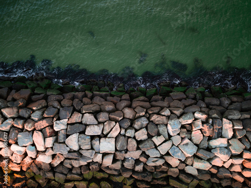 Aerial of Point Pleasant Beach New Jersey photo