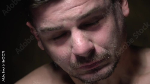 The face of a man that ate sour