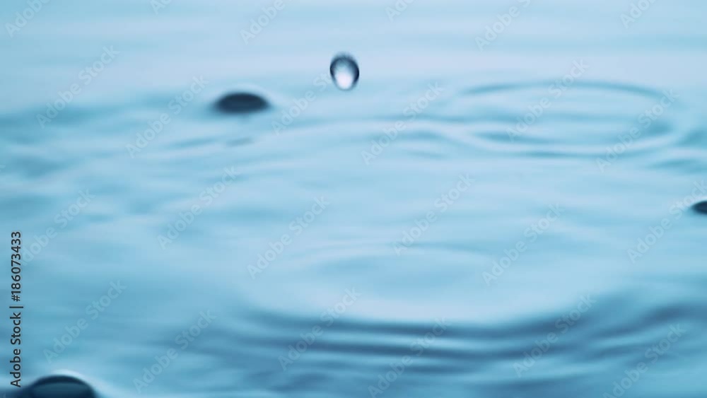 04 Water Drop strikes agitated Water Surface - 04 Water Drop strikes agitated Water Surface -