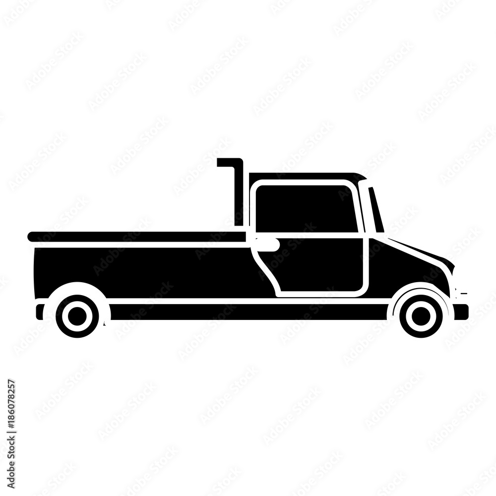 Pick up vehicle icon vector illustration graphic design Pick up vehicle icon vector illustration graphic design