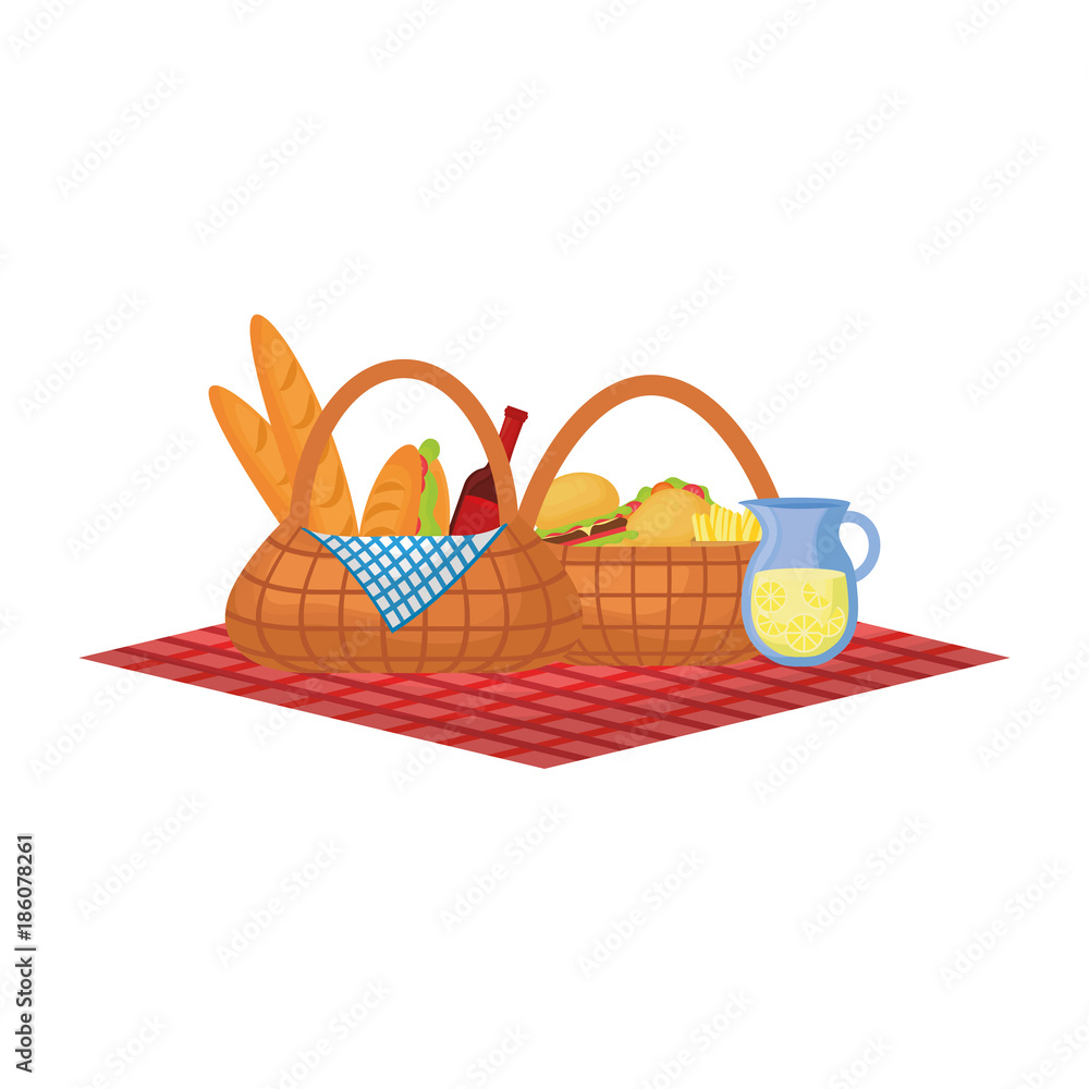 picnic image vector illustration picnic image vector illustration