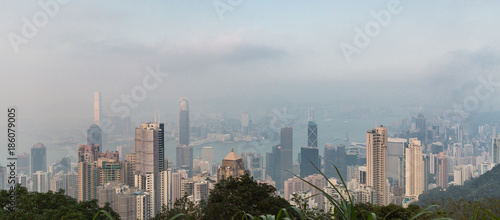 Hong Kong cityscape skyline