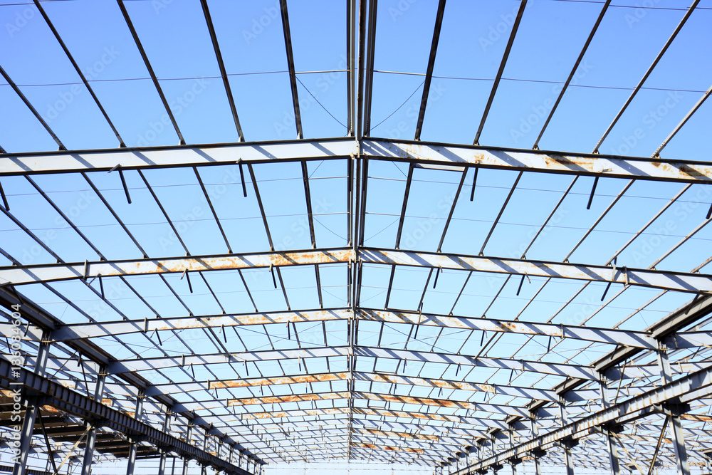 Factory workshop, steel structure Factory workshop, steel structure