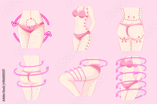 woman with body plastic surgery