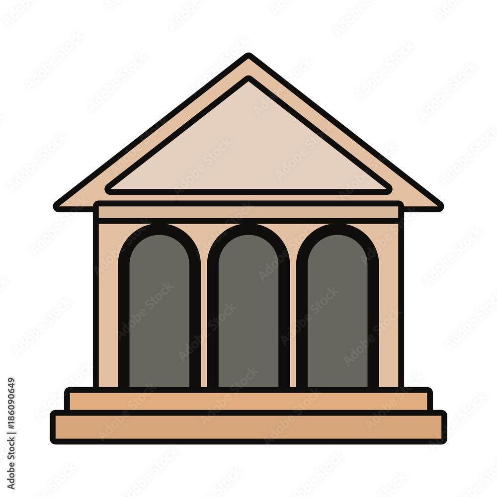 bank building icon 