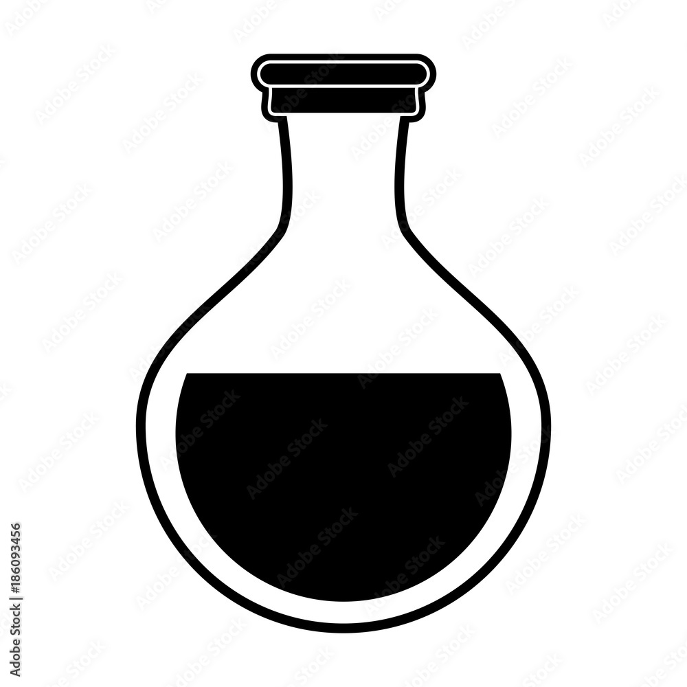 Laboratory flask isolated icon vector illustration graphic design Laboratory flask isolated icon vector illustration graphic design