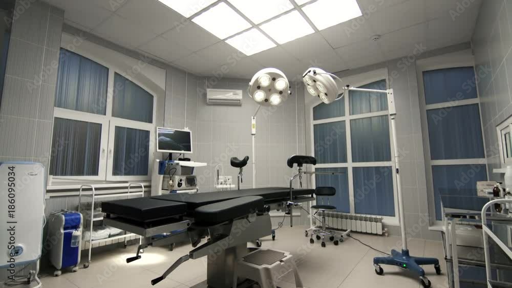 background of modern operating room at hospital background of modern operating room at hospital