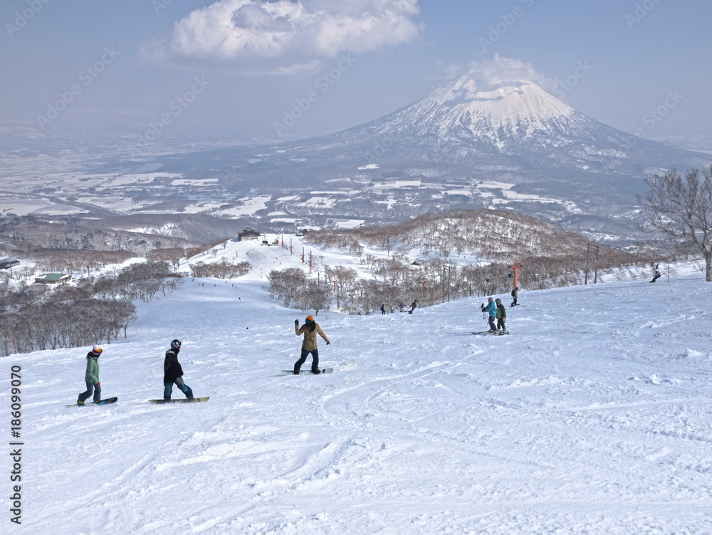 北海道スキー場　ニセコ