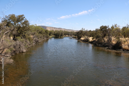 Avon River nearby York in Western Australia