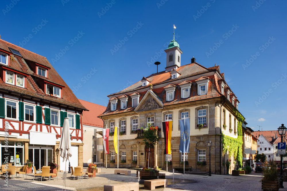 Marktplatz in Brackenheim