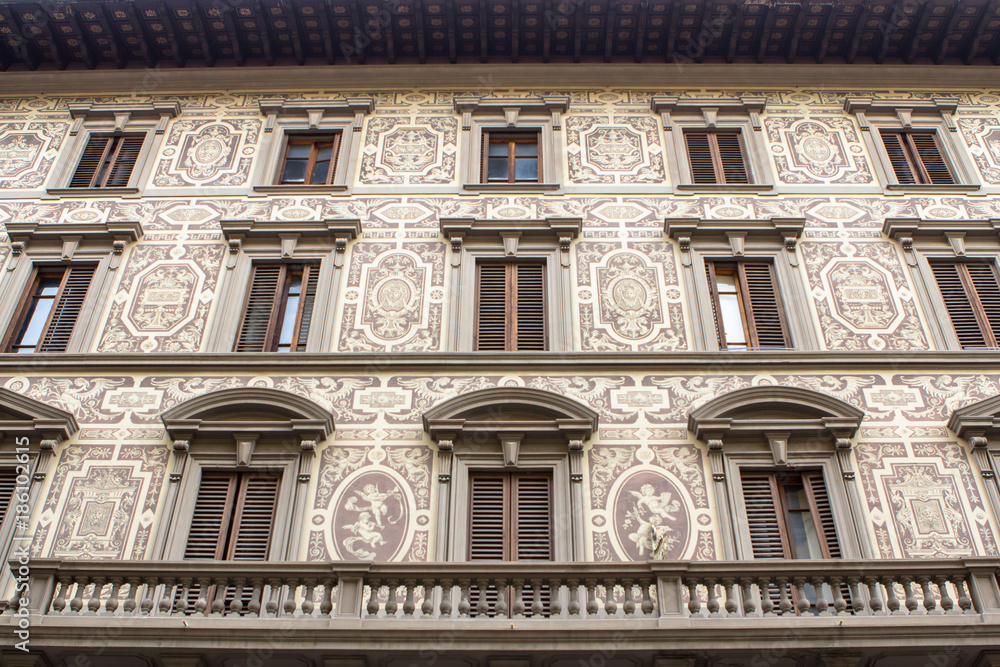 Old house in Florence, Italy