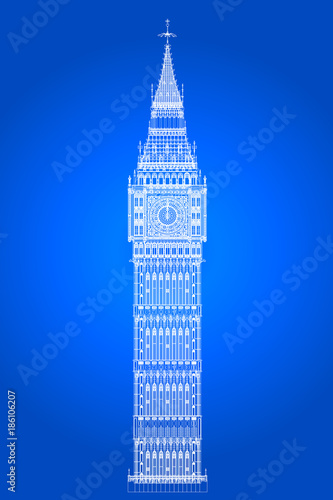 Big Ben In Blueprint.jpg