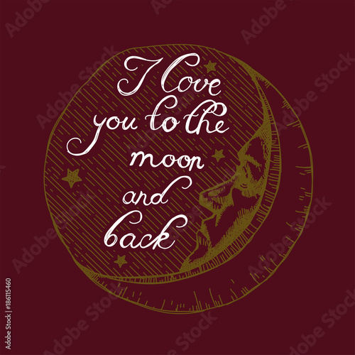 i love you to the moon and back