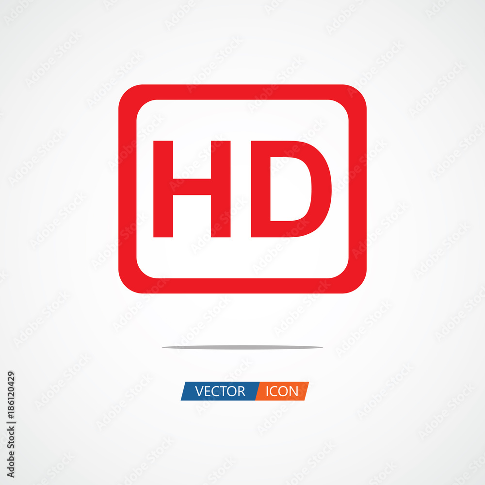 HD logo Vector Template Design HD logo Vector Template Design