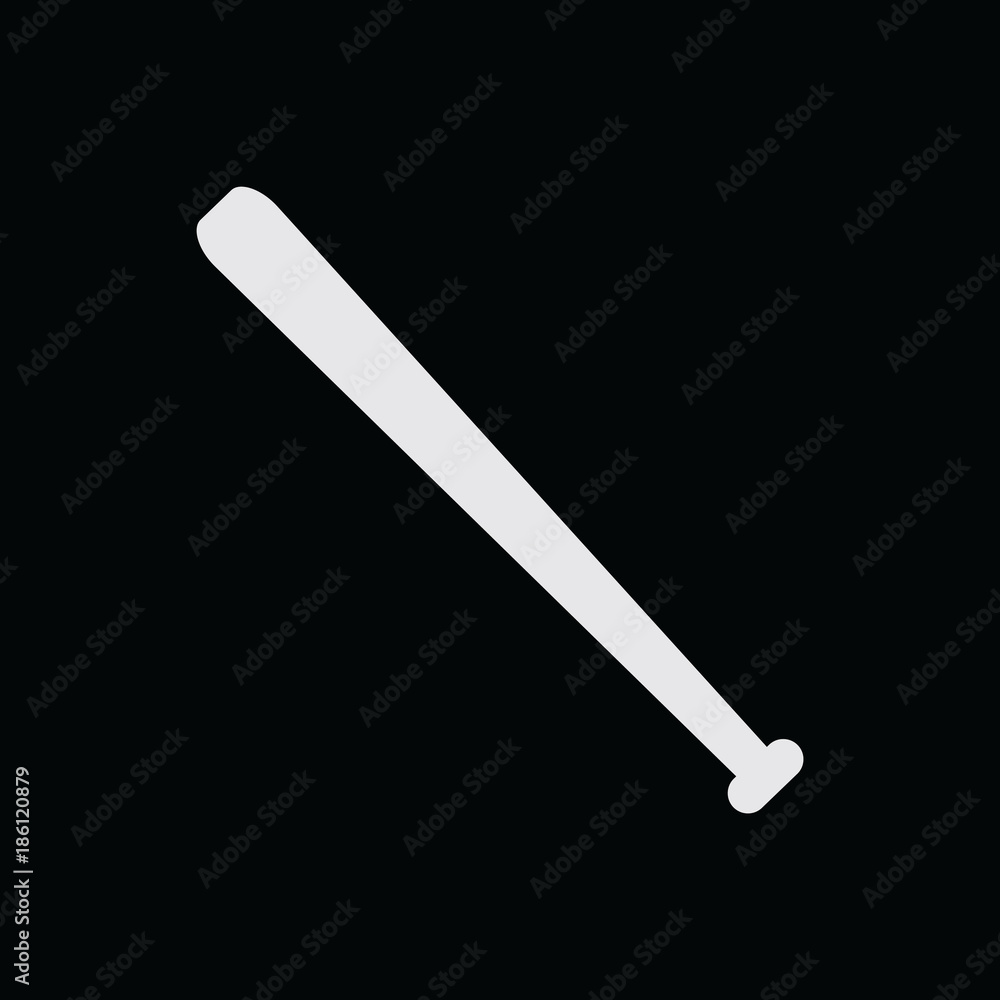 Baseball Stick Vector Template Design Baseball Stick Vector Template Design