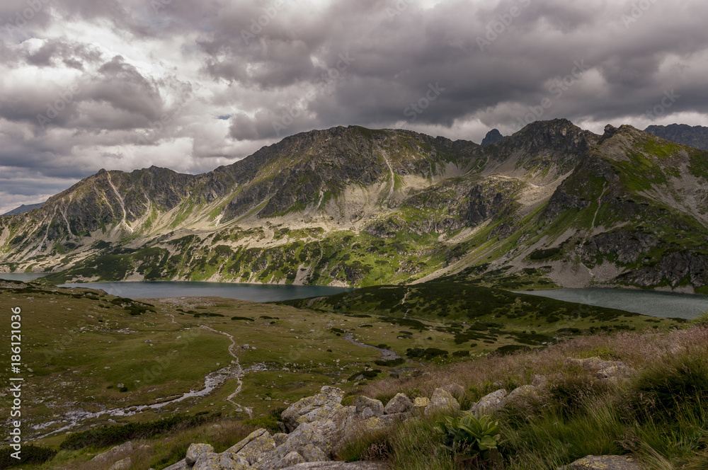 Valley of Five Polish Ponds. Tatra Mountains.