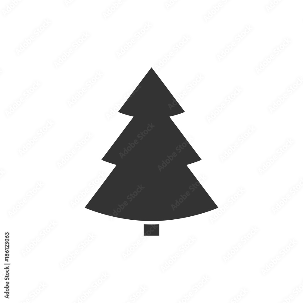Christmass tree icon Christmass tree icon