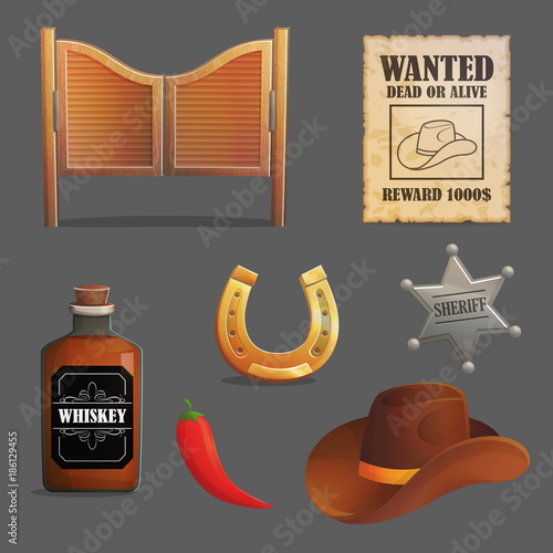 Wild west accessories collection