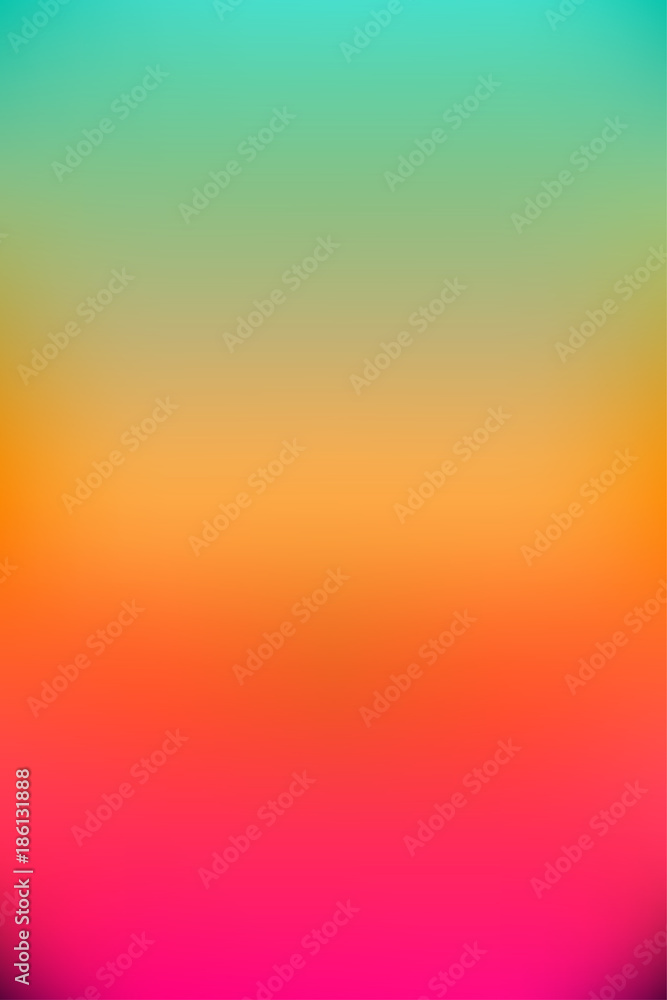 Colorful Multi Color Gradient Vector Background,Simple form and blend of  color spaces as contemporary background graphic backdrop Stock Vector |  Adobe Stock