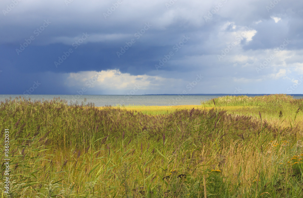 Bay of the island of Hiiumaa. Bay of the island of Hiiumaa.