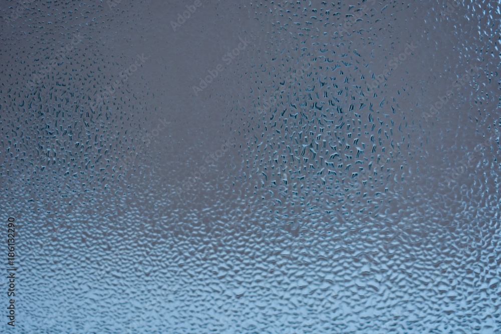Frost on the glass, a drawing of frost Frost on the glass, a drawing of frost