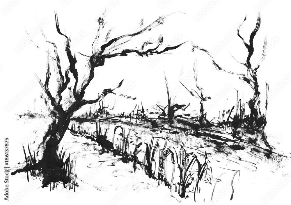 Fototapeta premium 想像の風景