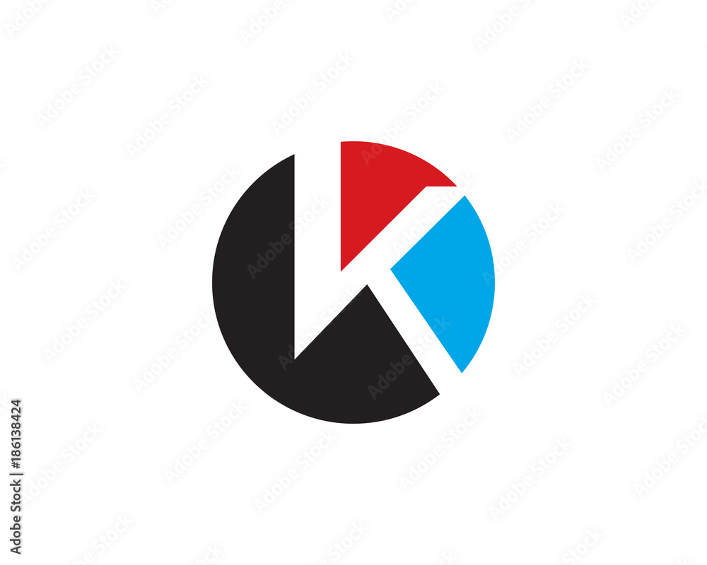 k letter logo template k letter logo template