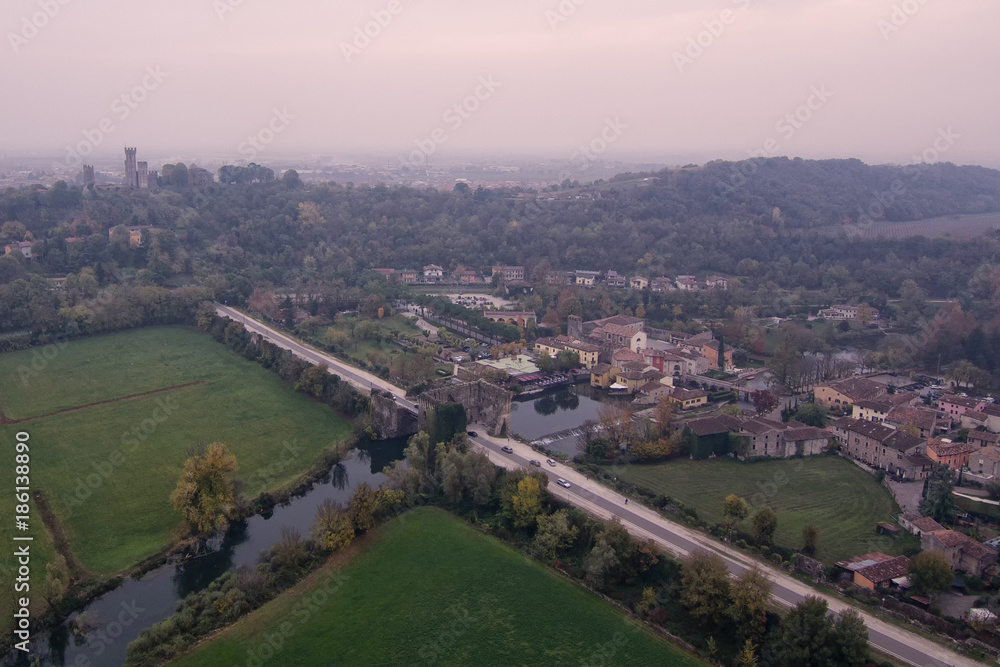 veduta Borghetto (Valeggio sul Mincio) provincia di Verona
