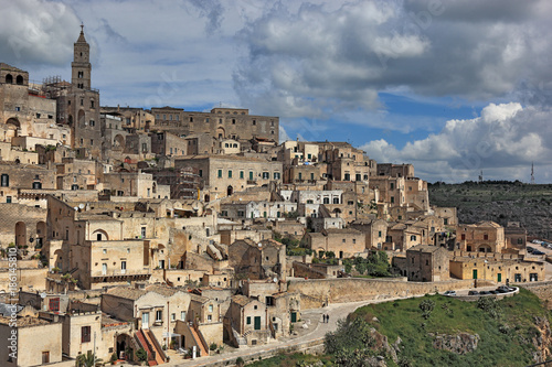 Wallpaper Mural Matera, Basilikata, Italien., Altstadt, Sassi, Höhlensiedlungen Sassi di Matera, UNESCO Weltkulturerbe Torontodigital.ca