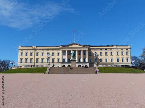 Canvas Print Königsschloss Oslo