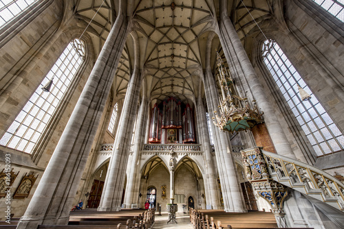 Innenansicht des Münsters St. Georg in Dinkelsbühl