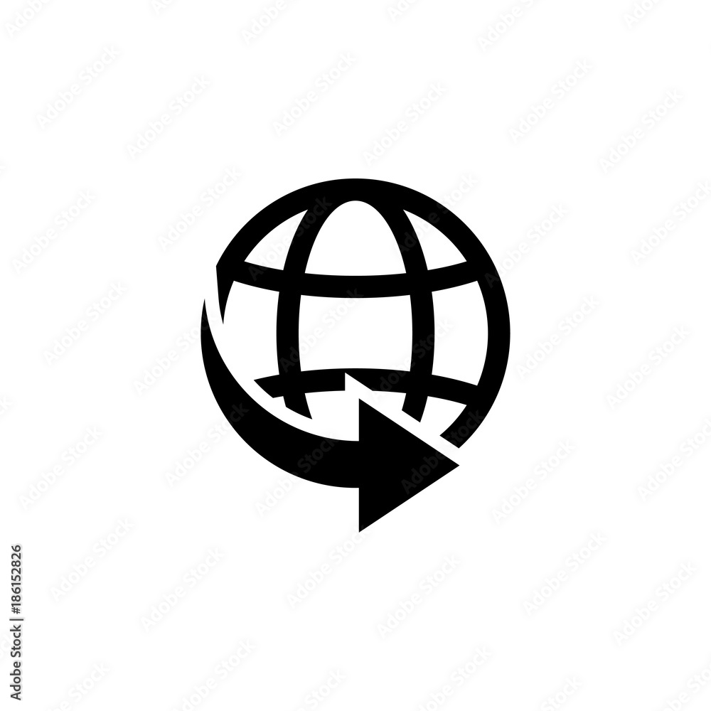 World delivery icon World delivery icon