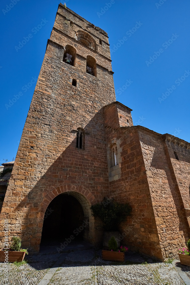 Ainsa medieval village in Huesca province, Spain. Ainsa medieval village in Huesca province, Spain.
