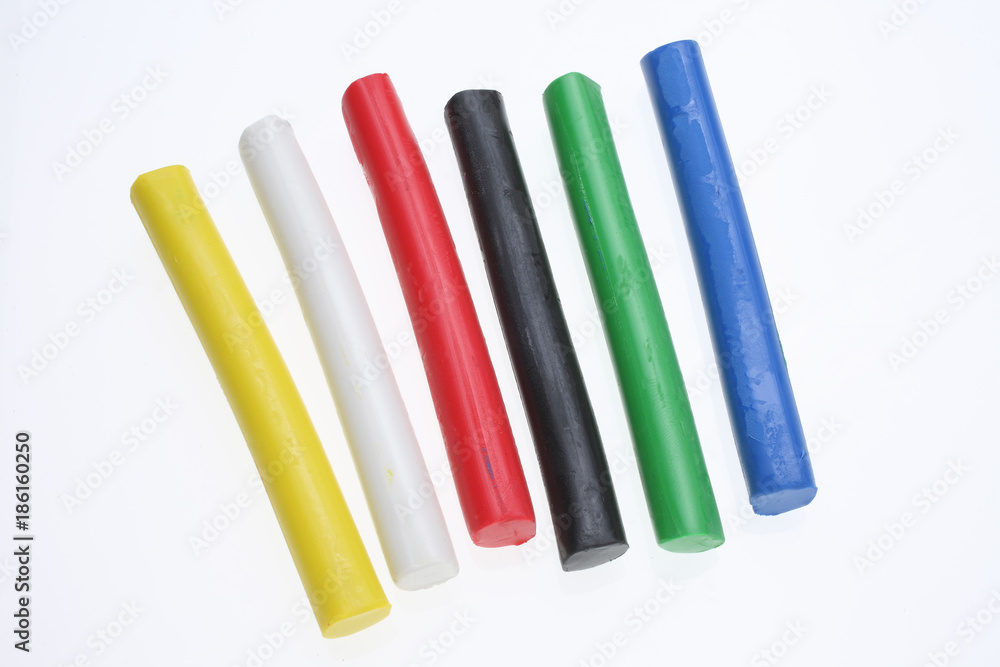Fototapeta premium Knetgummi, Plastilin-Knete, Spielzeug