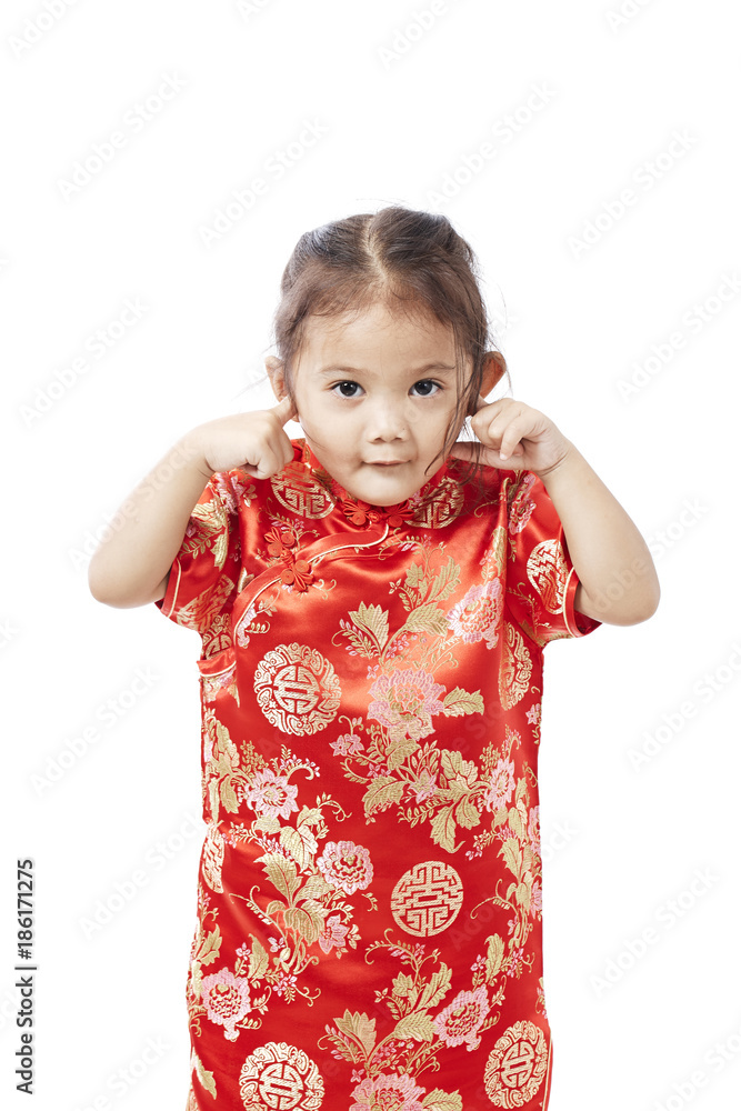 Little asian child , Chinese New Year Little asian child , Chinese New Year