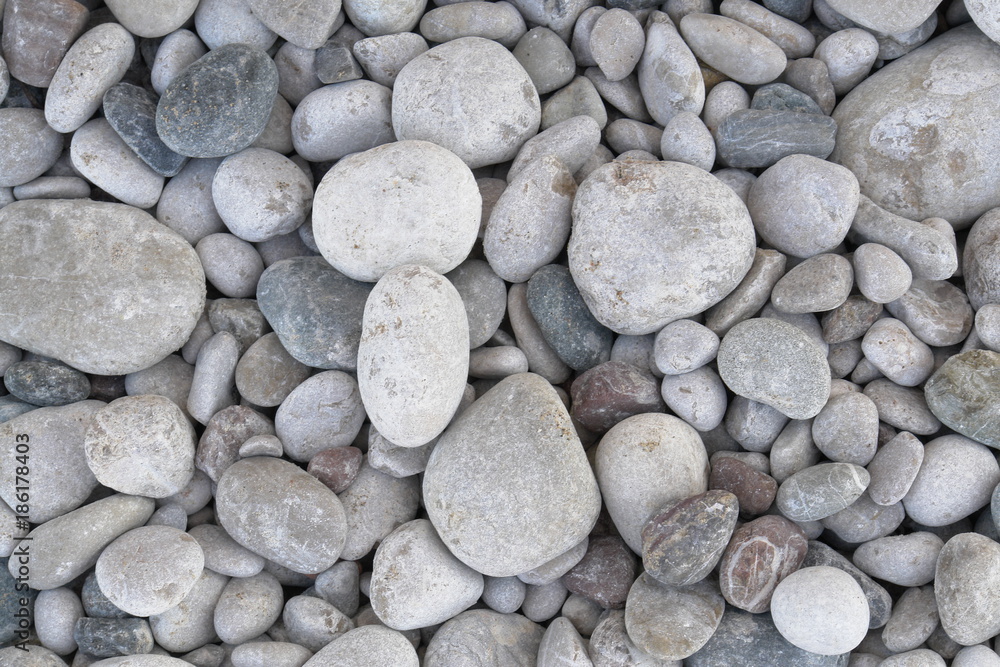 white and colorful pebbles style white and colorful pebbles style
