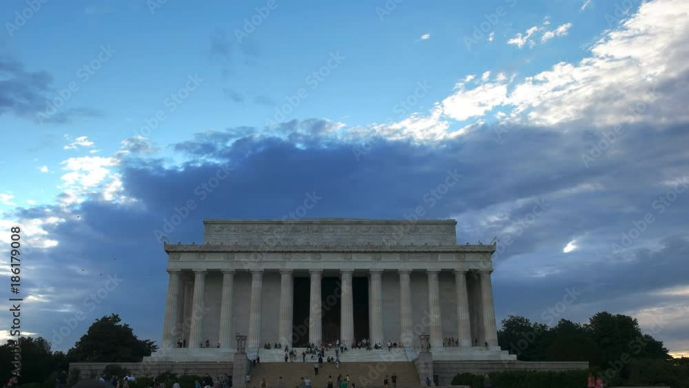 daytime view of the exterior of the lincoln memorial in washington, dc daytime view of the exterior of the lincoln memorial in washington, dc