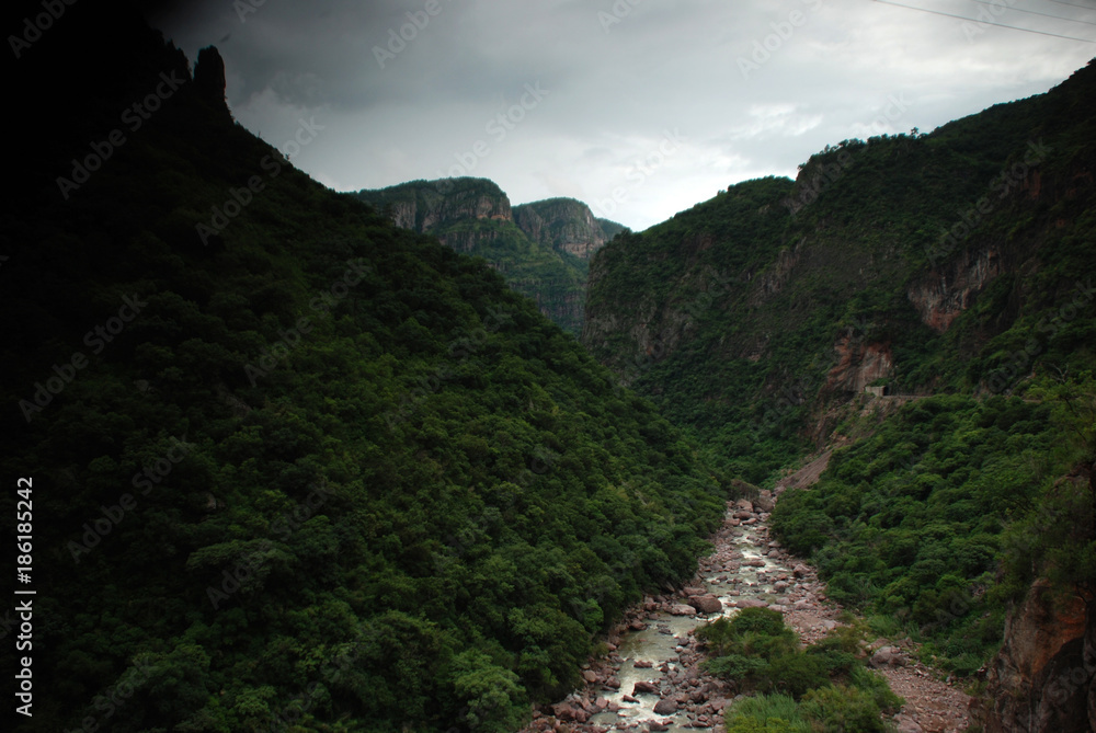 Naklejka premium Chepe train in Mexico