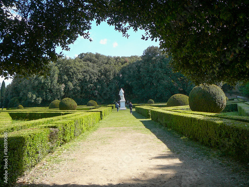 Horti Leonini gardens in San Quirico D Orcia photo