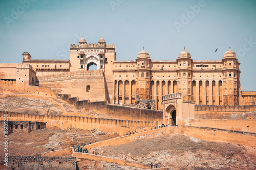 Fort Amber le palais de la ville de Jaipur