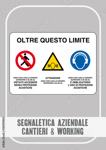 Segnaletica Aziendale - Cantieri & Working
