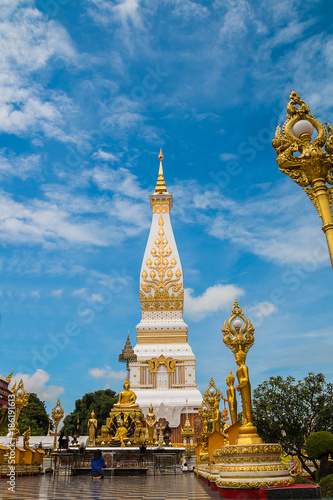 The pagoda in thailand call 'Phra That Pranmom'