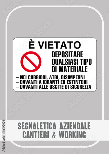 Segnaletica Aziendale - Cantieri & Working