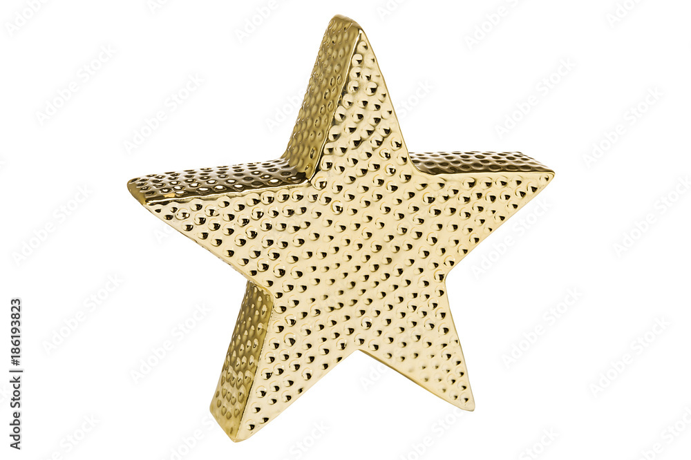 Obraz premium Decorative golden star